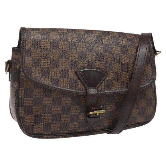 LOUIS VUITTON Damier Ebene Sologne Shoulder Bag - Picture 1 of 16
